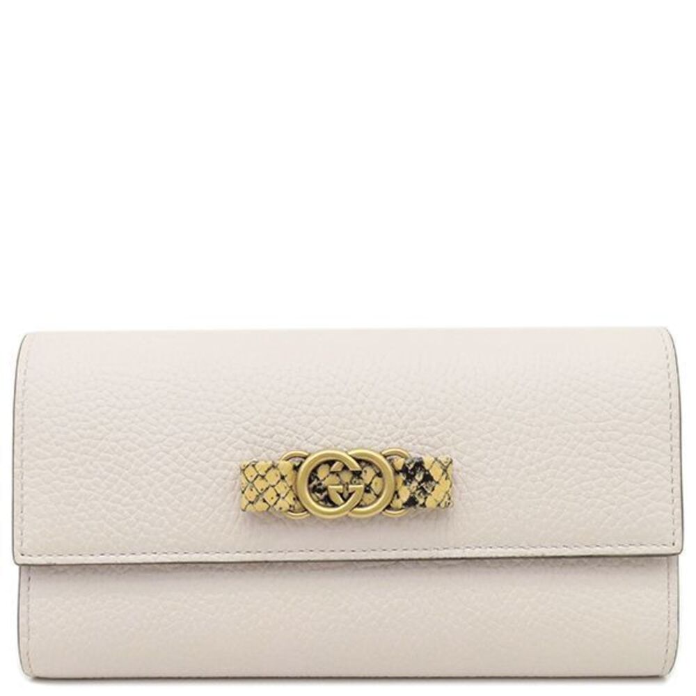 Gucci Long Wallet Interlocking G Python Wallet Le… - image 1